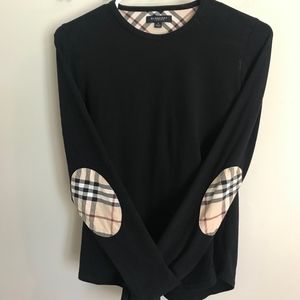 Burberry London Black Long Sleeve Tee